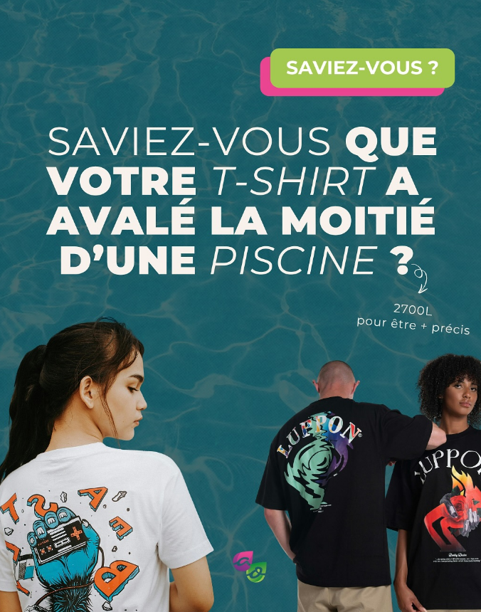 💧 Un t-shirt, une demi-piscine d’eau… incroyable
