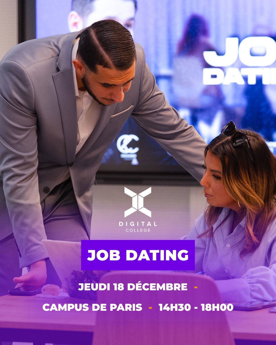 🚀 Vous recherchez vos futurs talents du digital ?