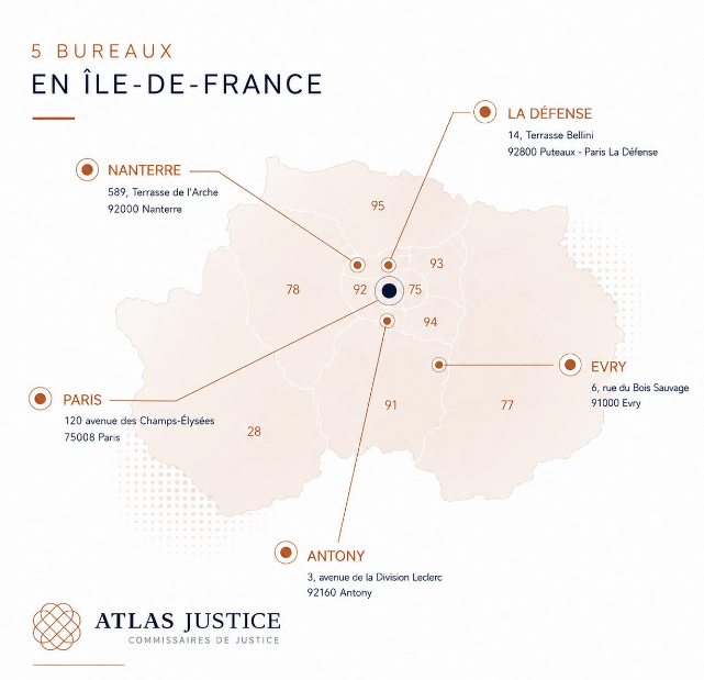 ⚖️ Atlas Justice, vos commissaires de justice à Pu