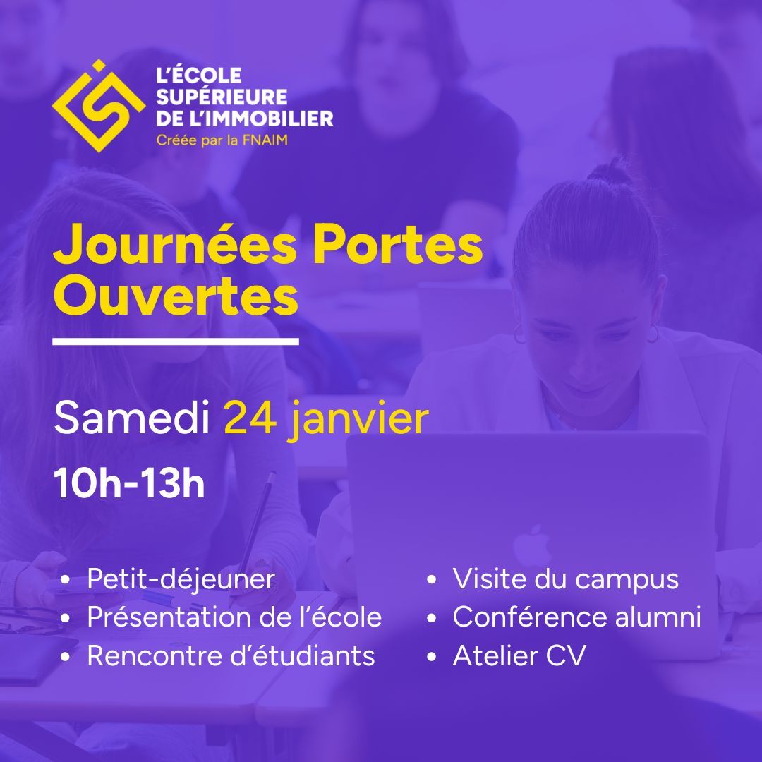 📣 Journée Portes Ouvertes | École Supérieure de l