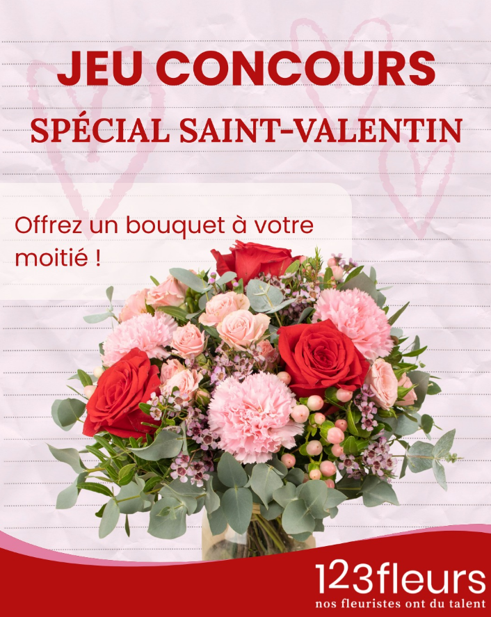 ❤️ JEU CONCOURS SPÉCIAL SAINT-VALENTIN ❤️