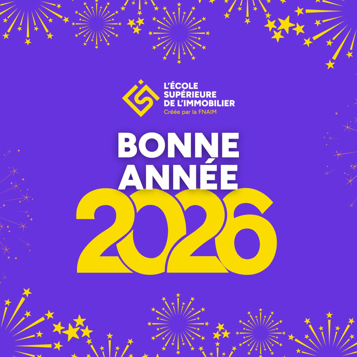 ✨ Cap sur 2026 avec l’École Supérieure de l’Immobi