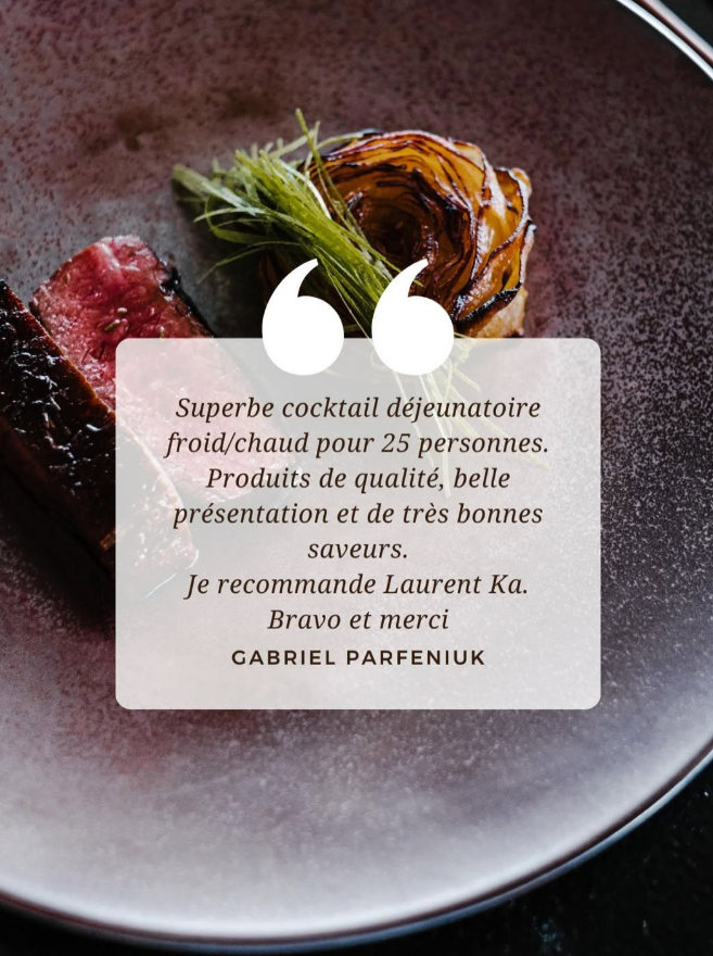 ✨ Un cocktail déjeunatoire tout en finesse ✨
