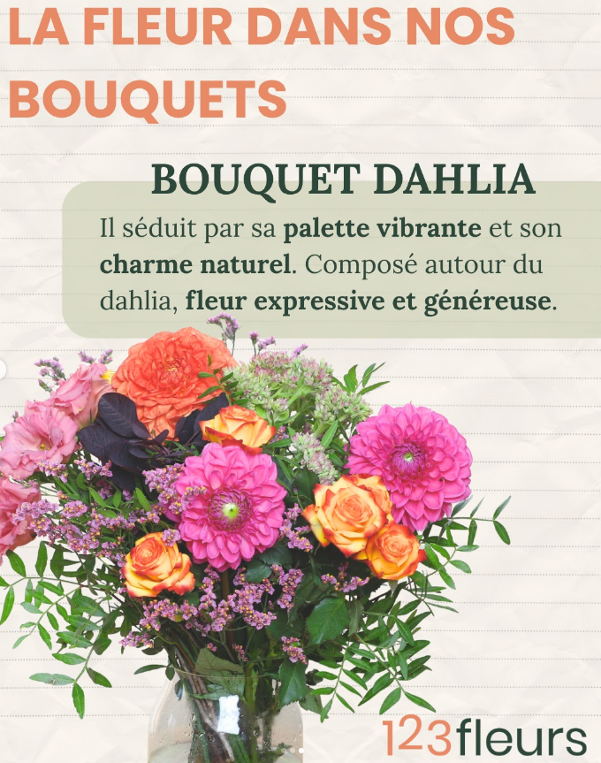 🌸 Octobre s’épanouit sous le signe du dahlia !