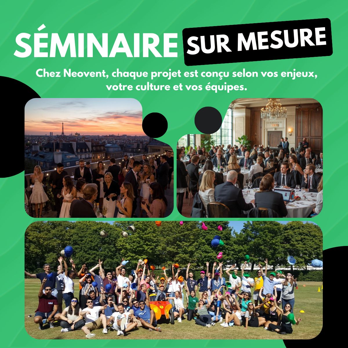 Un séminaire réussi commence toujours par une bon
