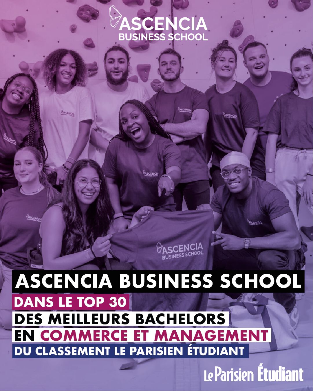 🏆 Ascencia Business School dans le Top 30 des Bac