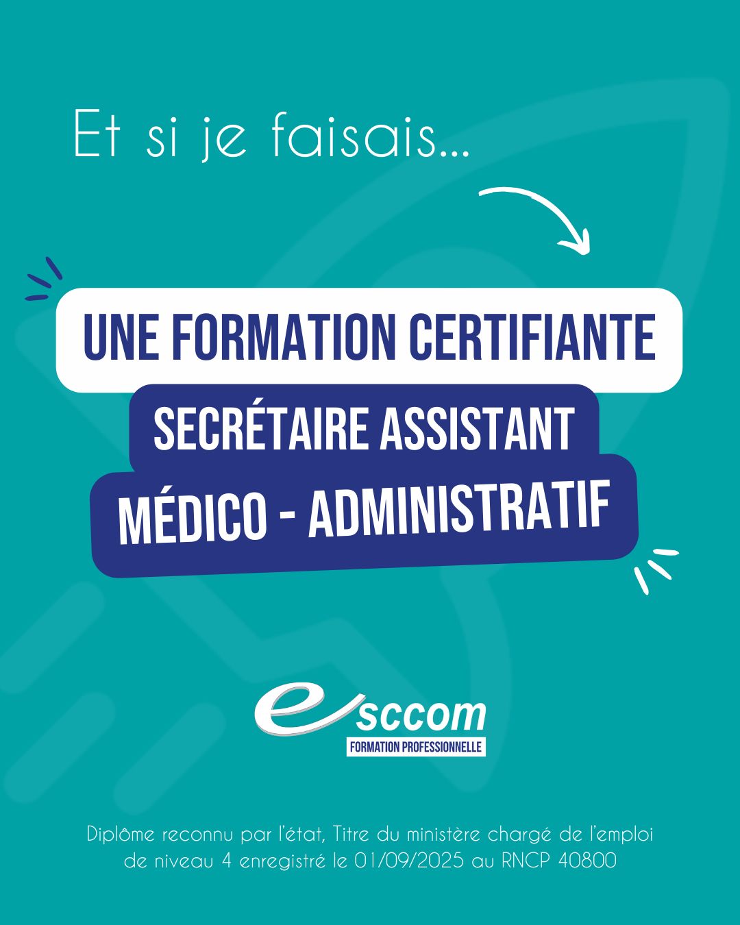 🎓 Devenez Secrétaire Assistant(e) Médico-Administ