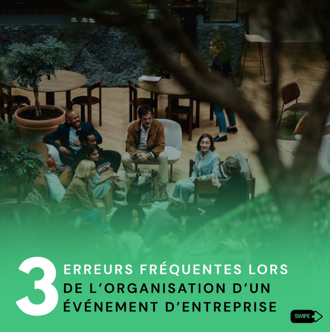 🎯 Un événement d’entreprise réussi commence bien