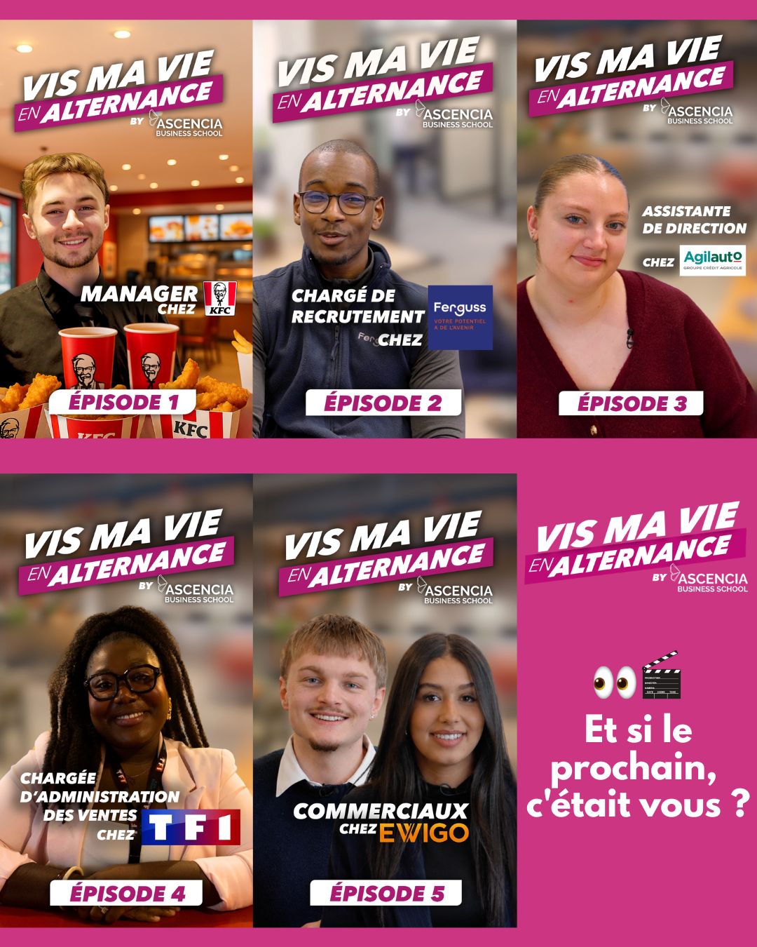🎥 Vis ma vie en alternance