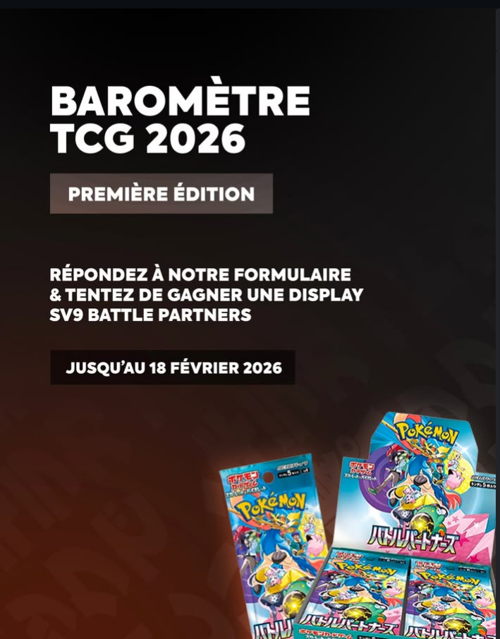 📊 BAROMÈTRE TCG 2026 — PREMIÈRE ÉDITION