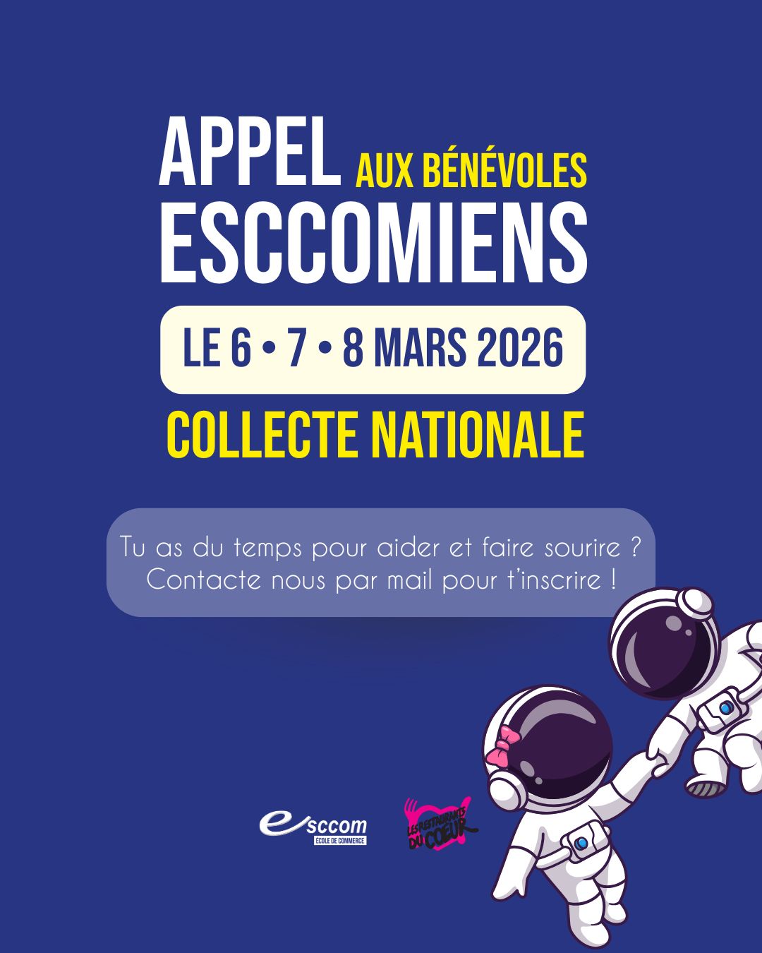 🛒✨ Collecte Nationale 2026 – Les Restos du Cœur o