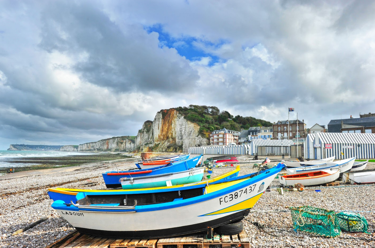 ❄️ Décembre entre mer et campagne à Étretat