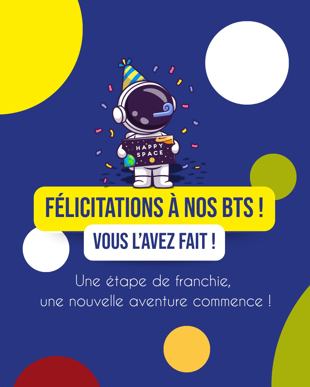 🎓 Félicitations à tous nos diplômés de BTS ! 👏✨